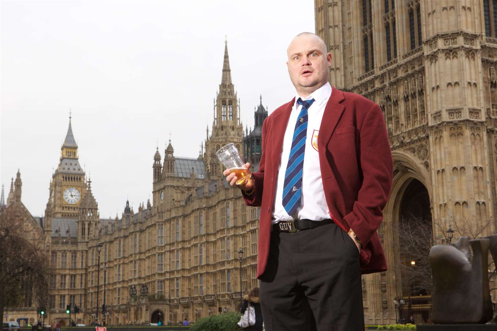 Al Murray's Pub Landlord stood for the newly-formed FUKP in Thanet South. Picture: Avalon