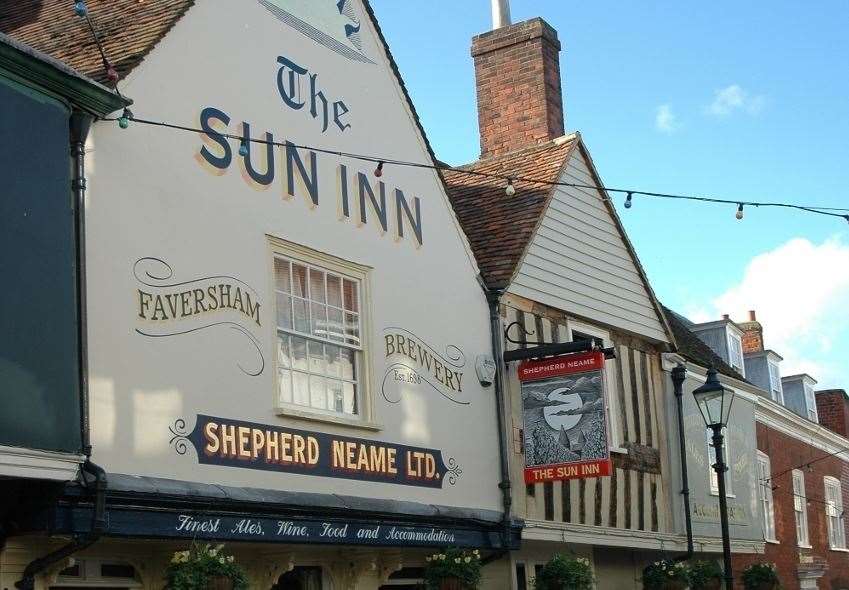 The Sun Inn, Faversham will be offering the burger