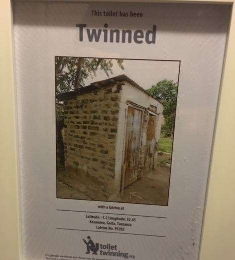 I like this idea, good on them – The George’s toilet is twinned with one in Tanzania