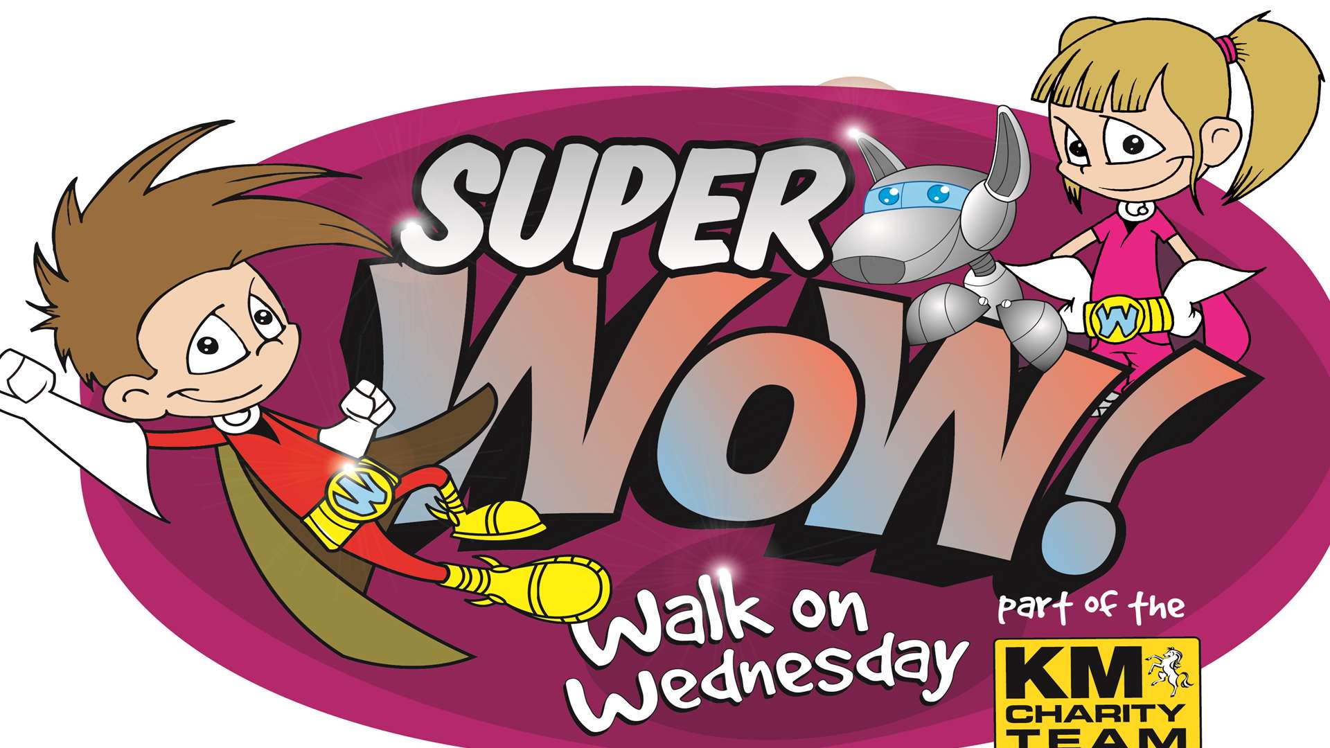 Super WoW! is the new green travel scheme from the KM Charity Team which incorporates the best elements of Walk on Wednesday (WoW) and Active Bug