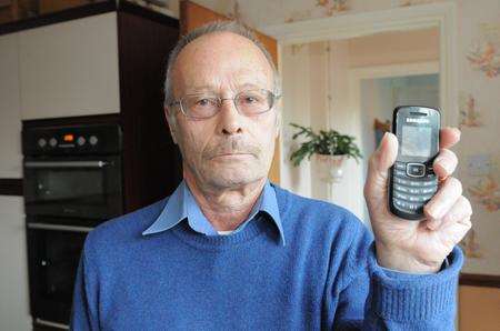Keith Bryan's numbers were stored on another customer's mobile phone