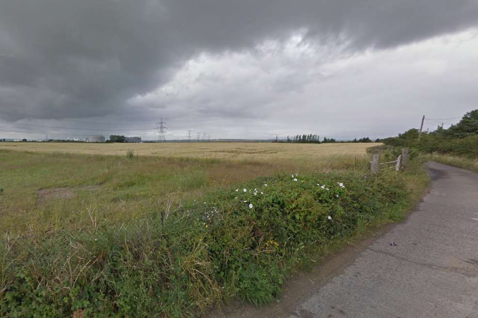 Land off West Lane on the Isle of Grain. Picture: Google Street View