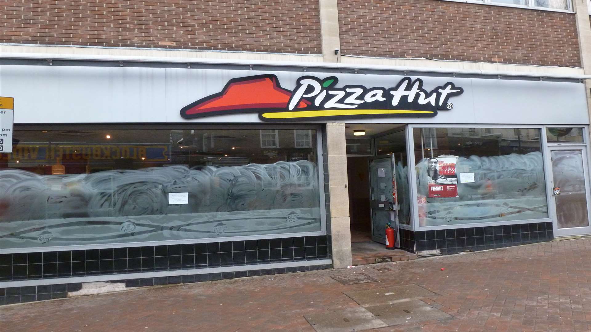 The former Pizza Hut restaurant closed in 2013