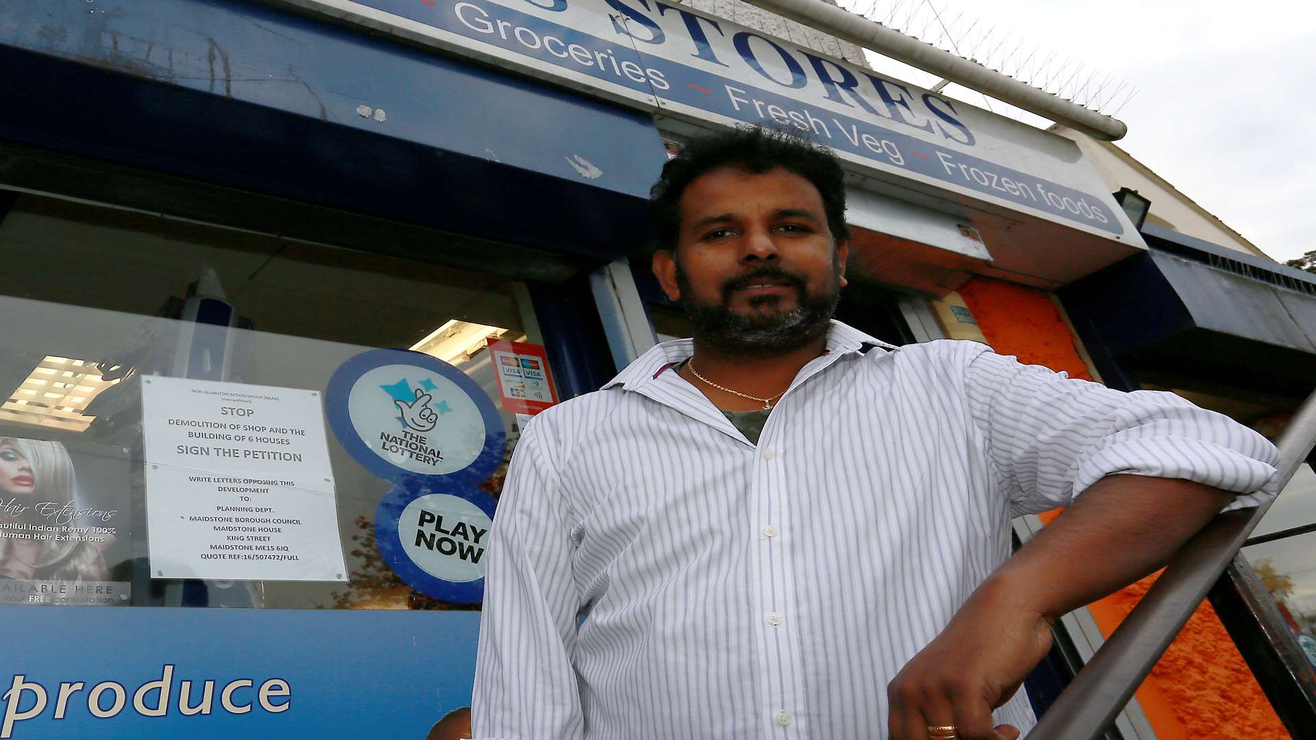 Jeyaprakash Selvarajah is the shop manager of the Payless store