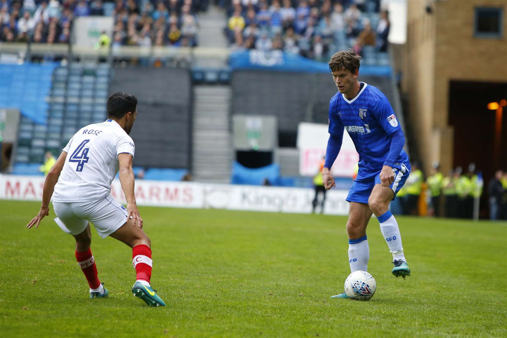 Gills midfielder Billy Bingham. Picture: Andy Jones