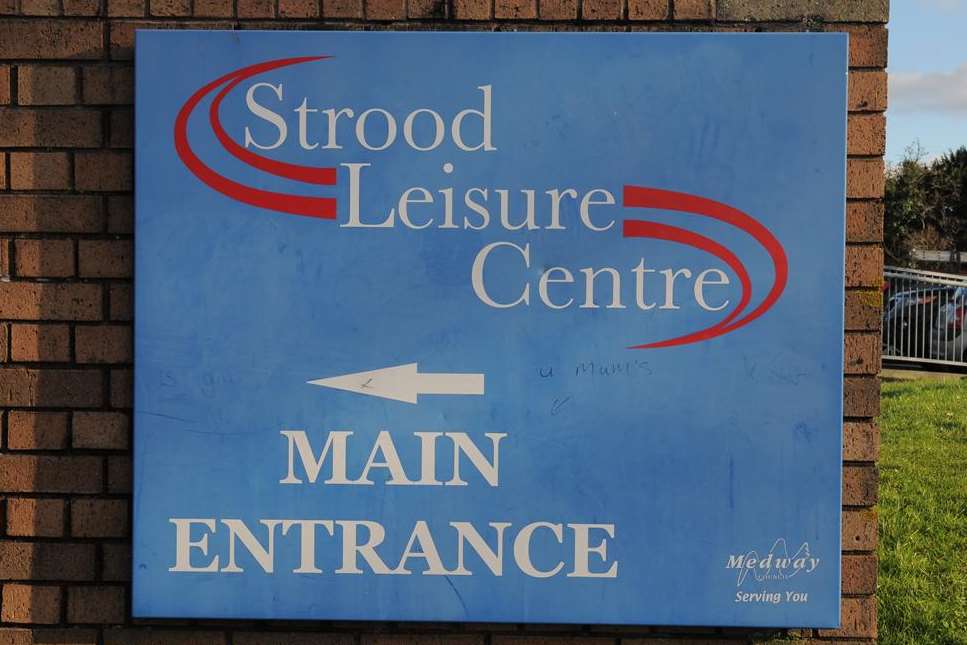 Strood Leisure Centre suffered a break-in