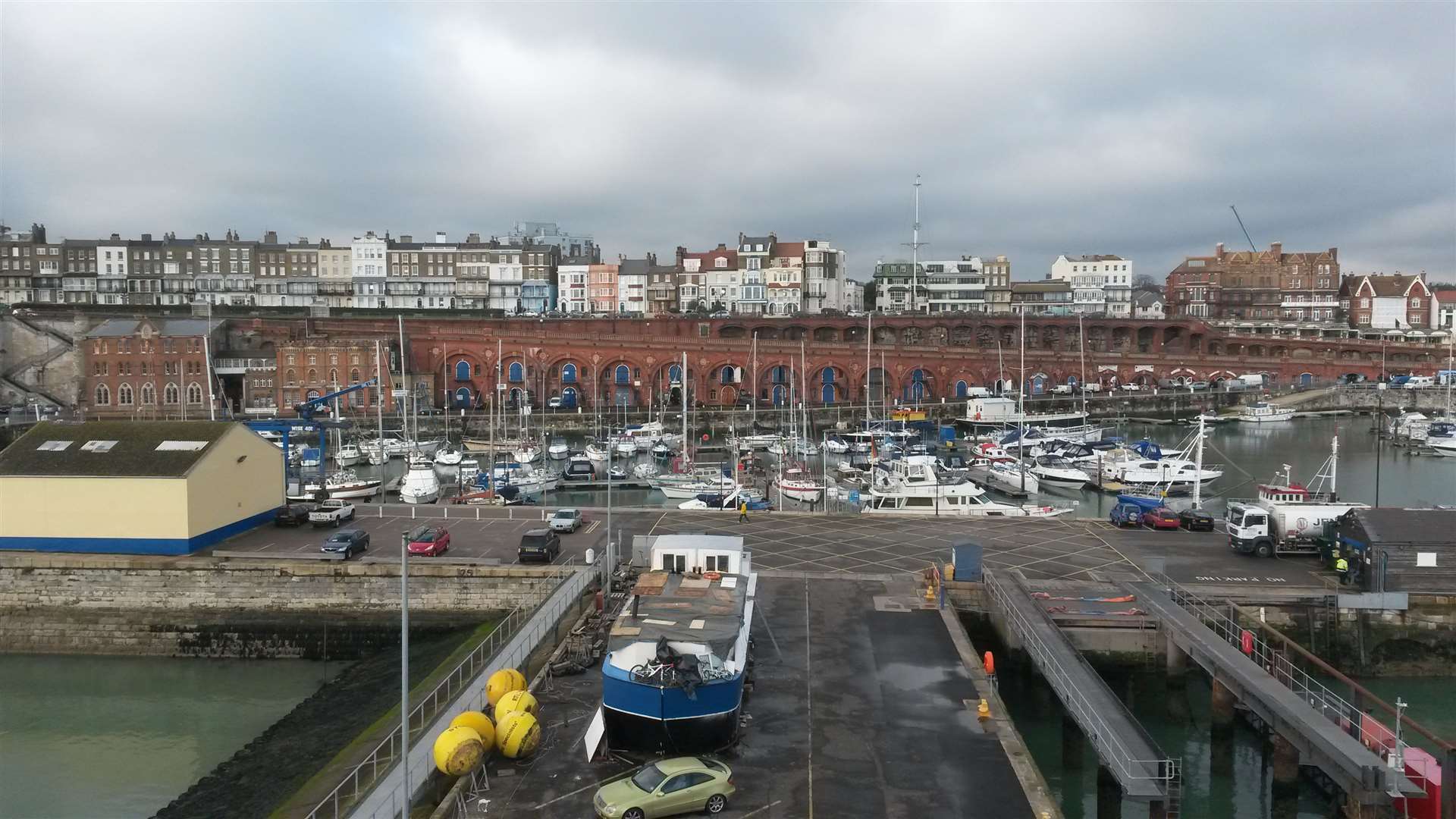 The incident took place at Ramsgate Harbour