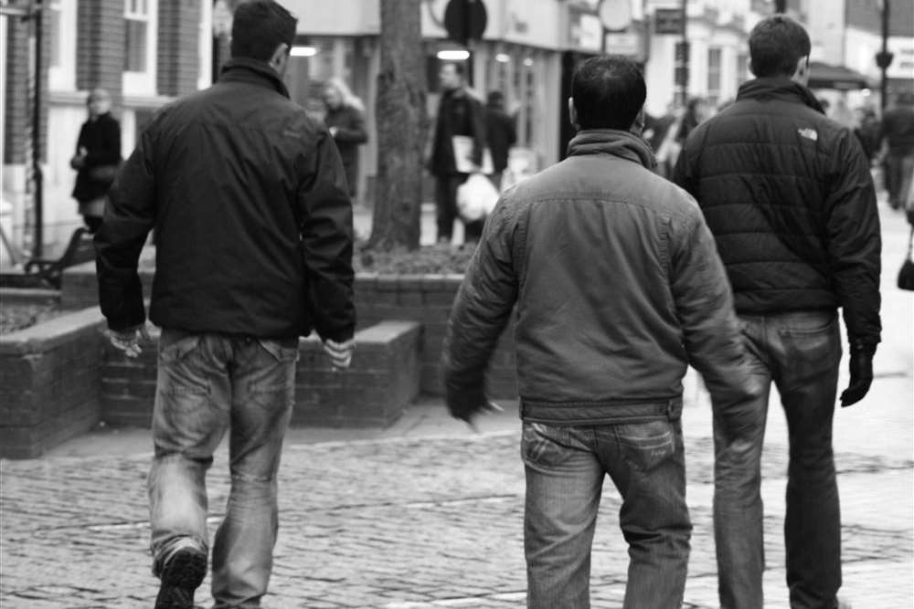 Inkerman security staff spotted escorting 'VIPs' as part of close training protection courses on the High Street