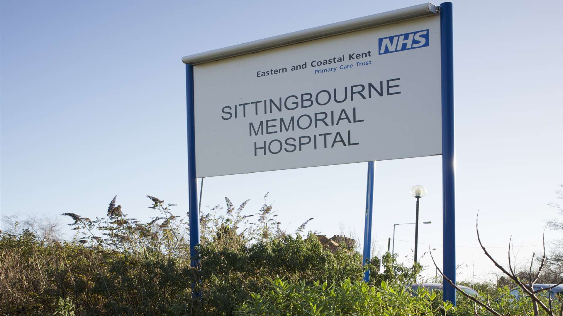 Sittingbourne Memorial Hospital in Bell Road