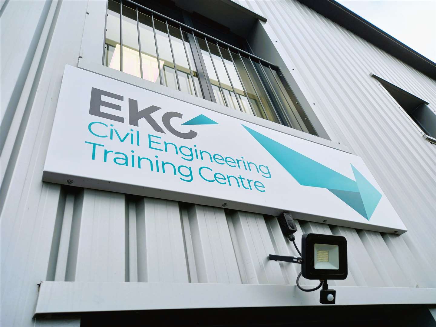 The engineering training facility has been built for East Kent College. Photo: Quinn Estates