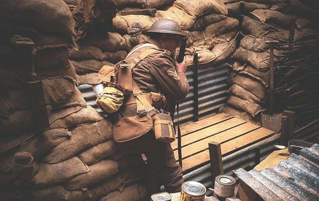 Are you brave enough to get into the trenches? Picture: CEMA