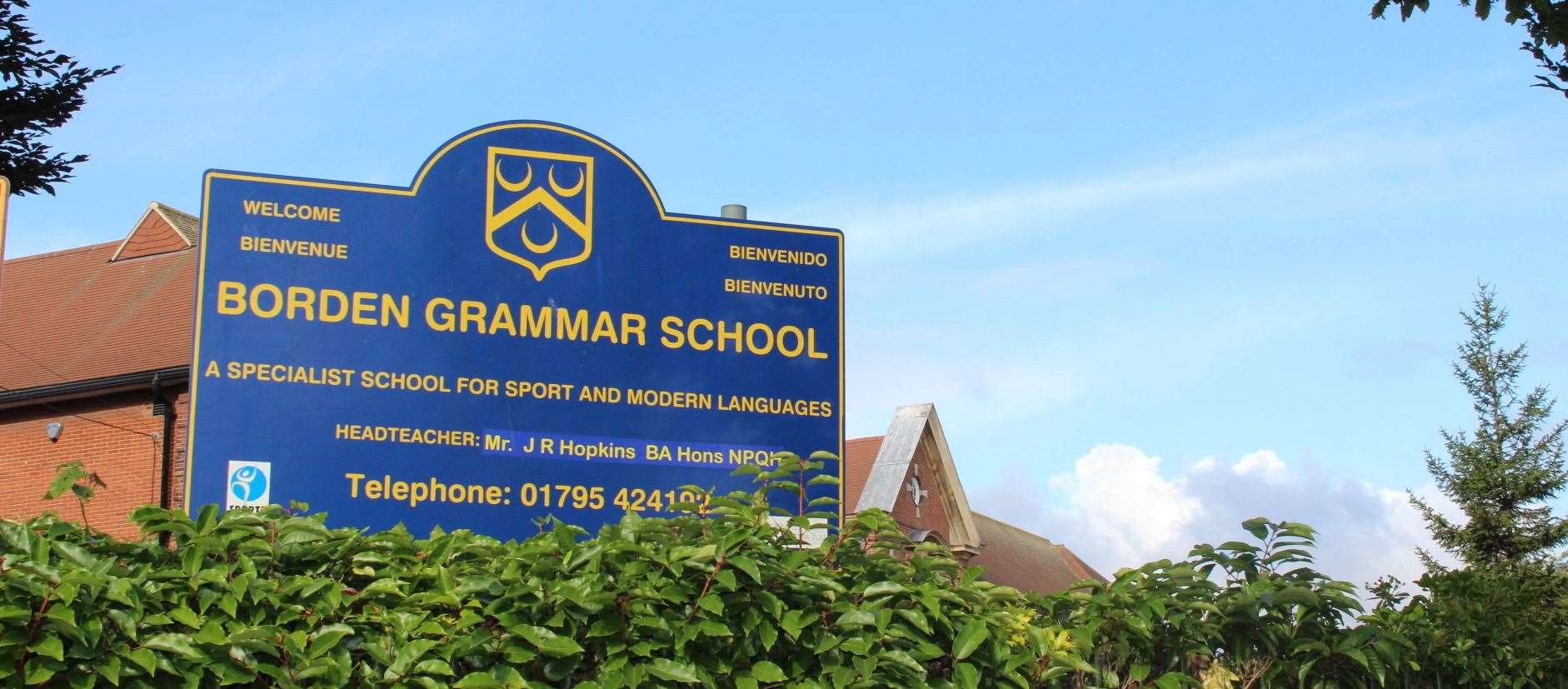 Borden Grammar School in Sittingbourne