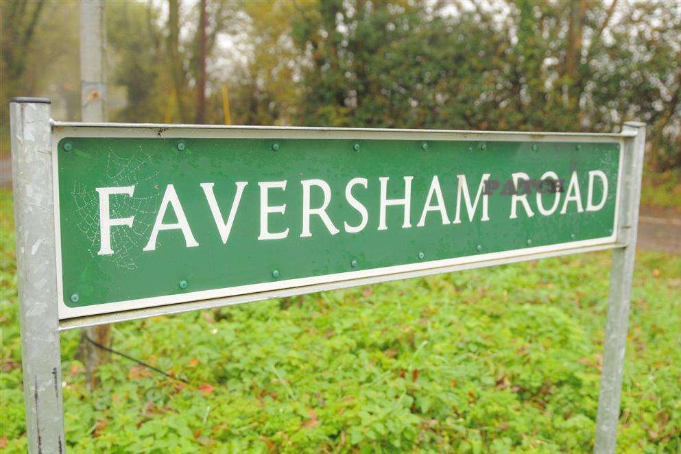 The fatal collision happened along Faversham Road