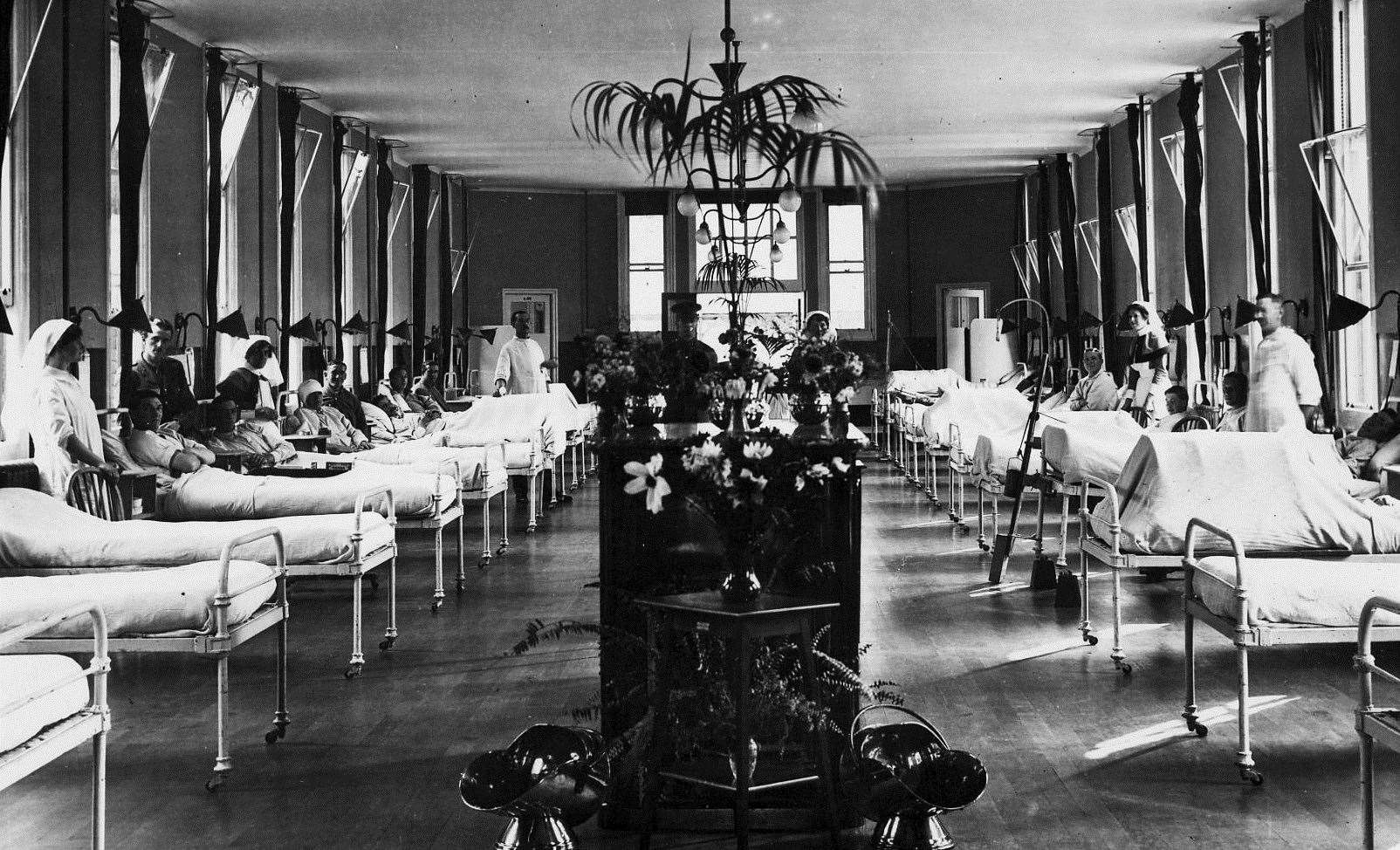 One of the wards at Fort Pitt Military Hospital Photo: MALSC Cindy O'Halloran
