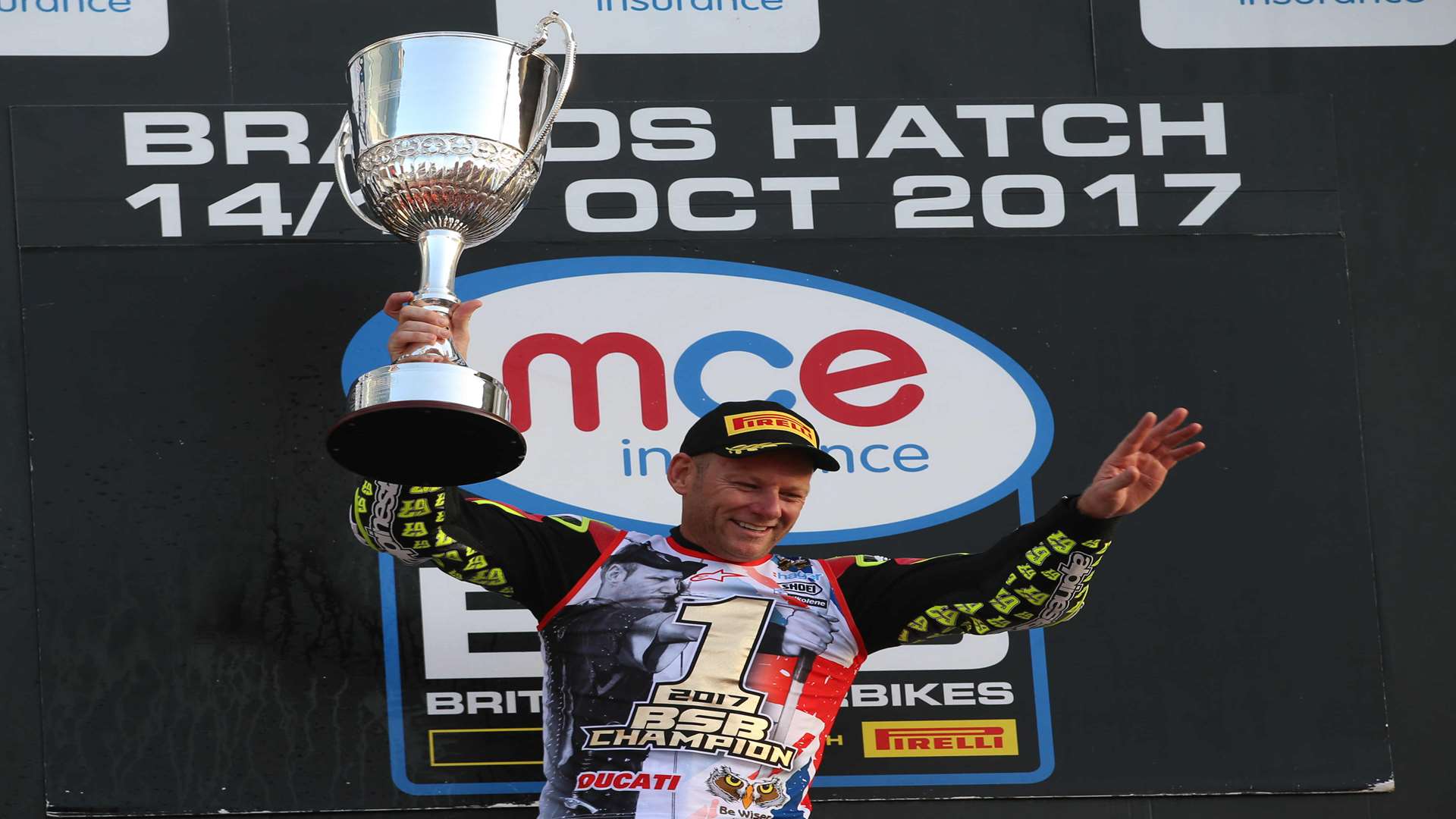 Shane Byrne wins the British Superbike title for the sixth time Picture: Bonnie Lane