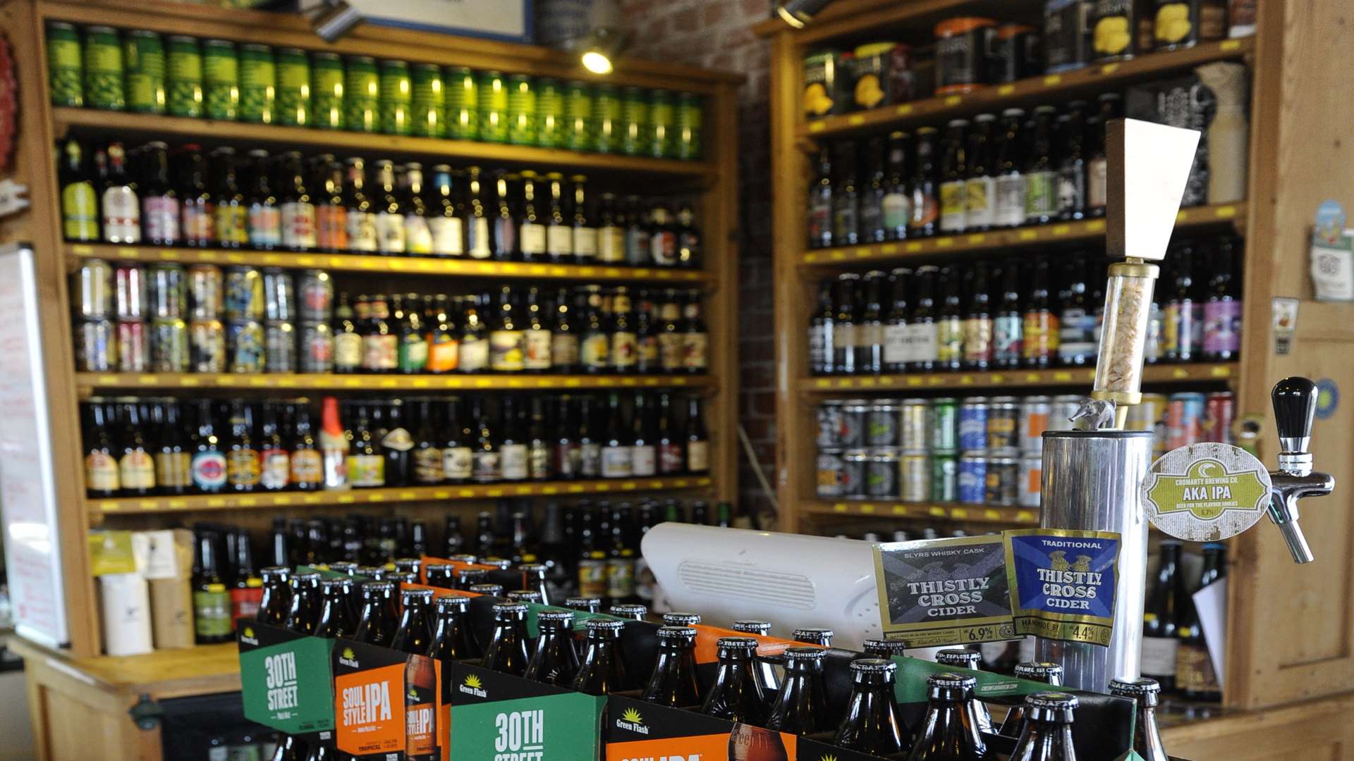 The BottleShop store in the Goods Shed in Canterbury