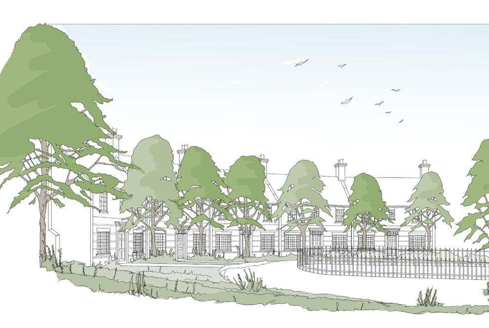 Plans have been submitted for 46 new dwellings in Newington. Picture: SBC