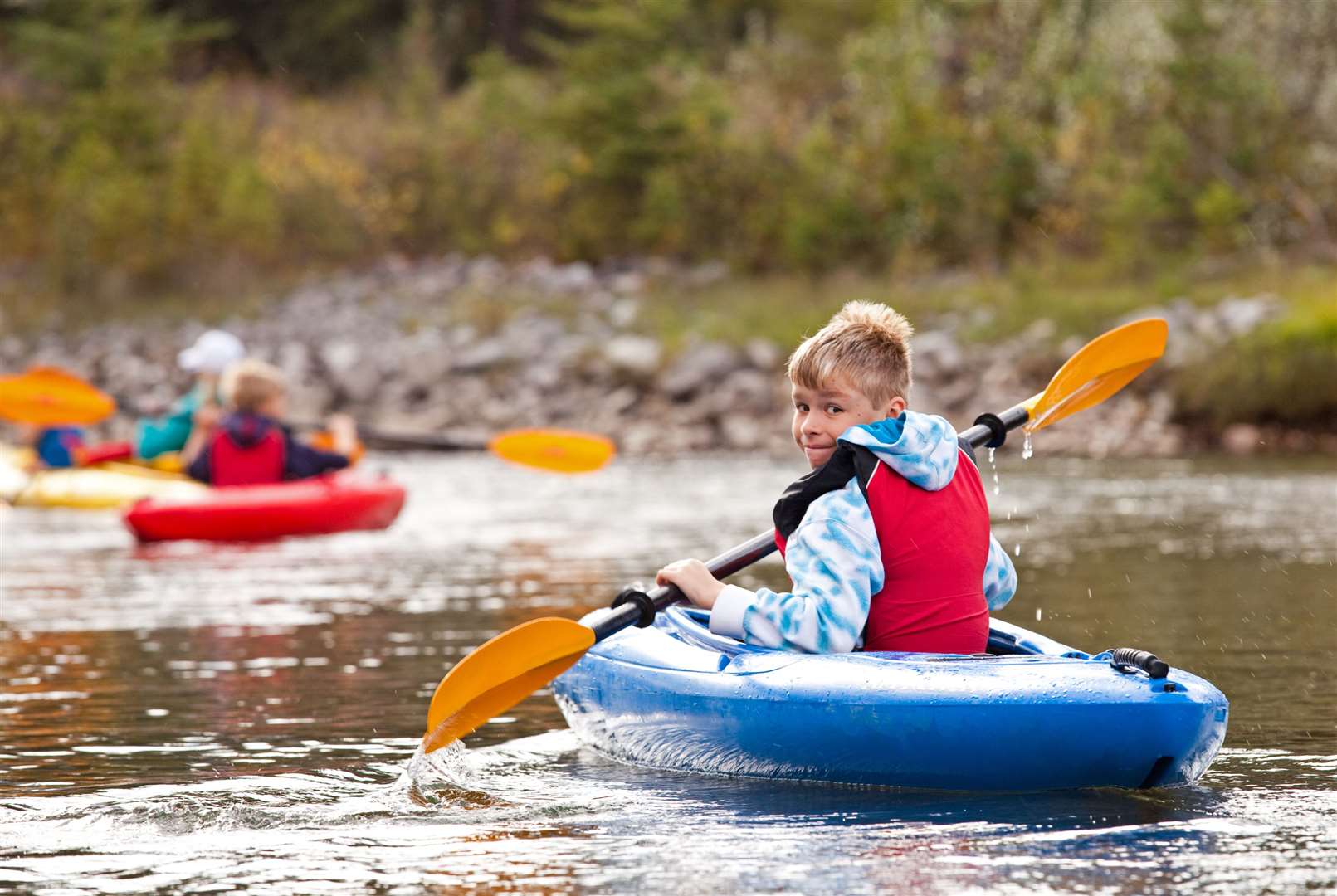 Try kayaking or canoeing to cool down