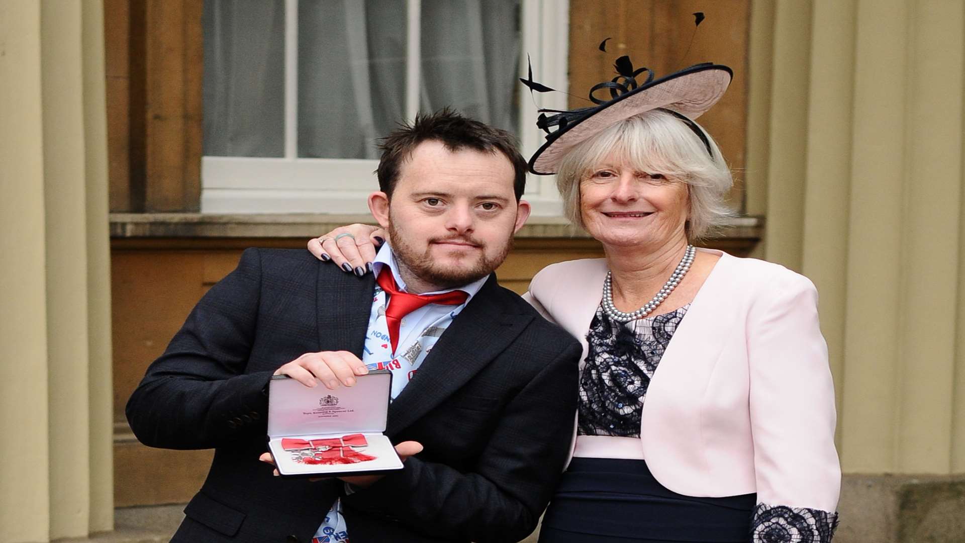 Sue Clarke MBE dedicated her award to son Jamie