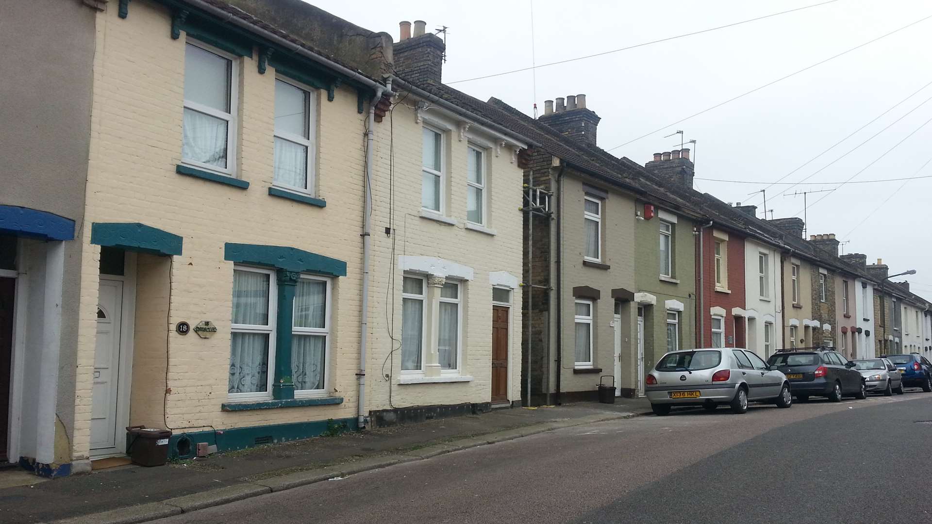 Gareth Davies drove his neighbours mad in Hone Street, Strood