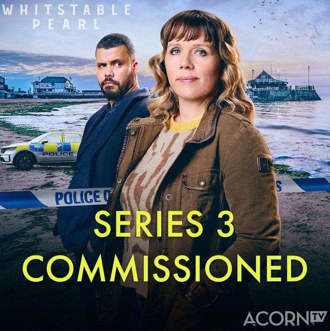 Kerry Godliman is set to star in a third series of TV crime drama Whitstable Pearl. Picture: Acorn TV