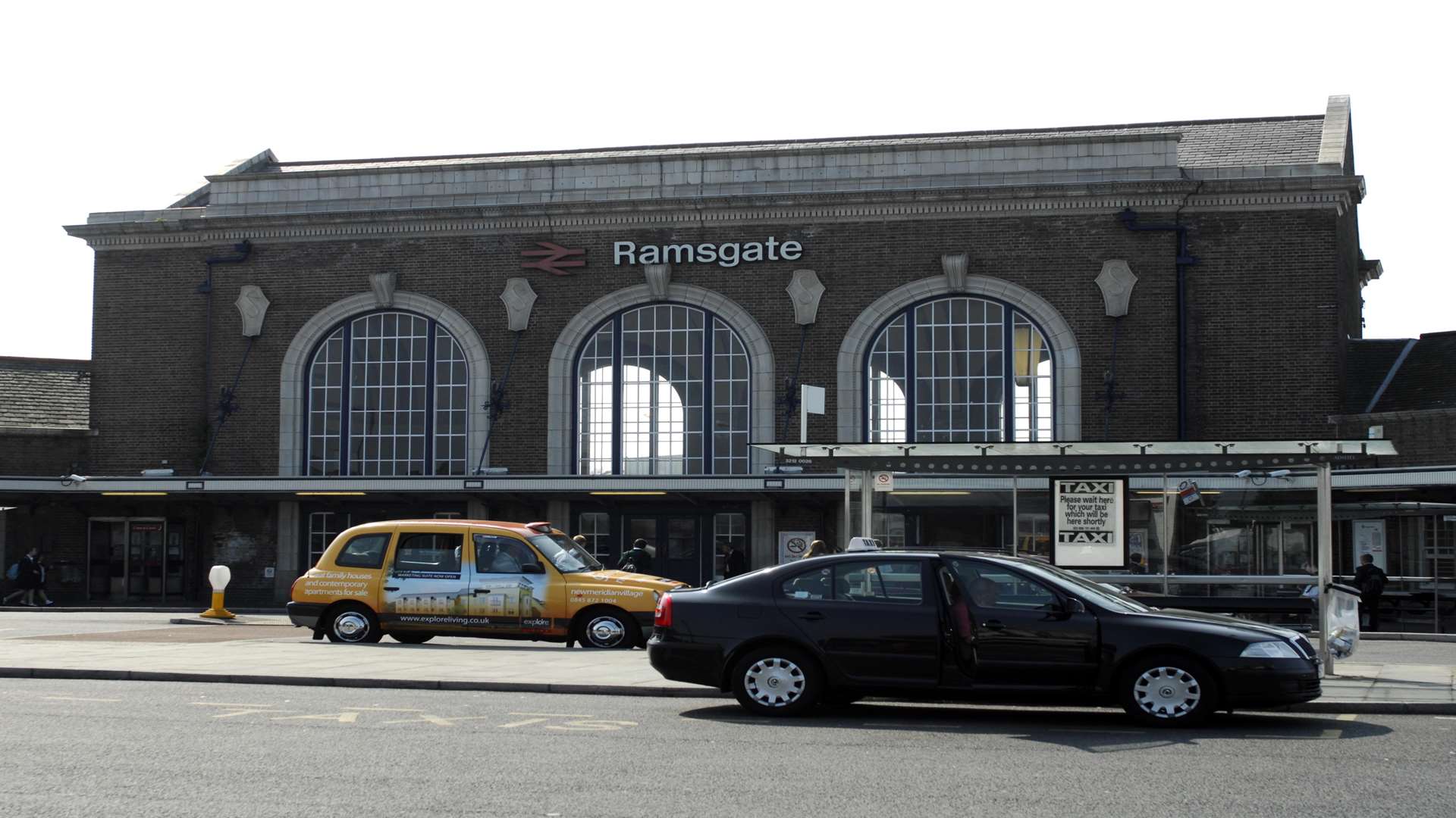 Police and ambulances were called to Ramsgate Station
