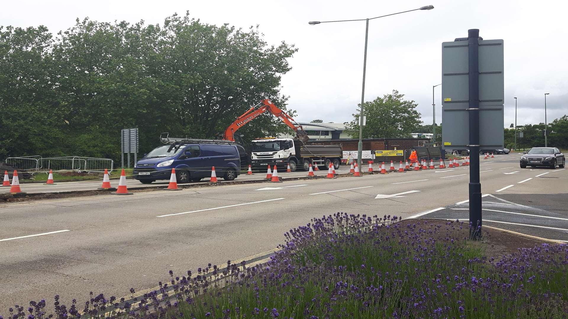 Work is continuing on the Maidstone Bridges system