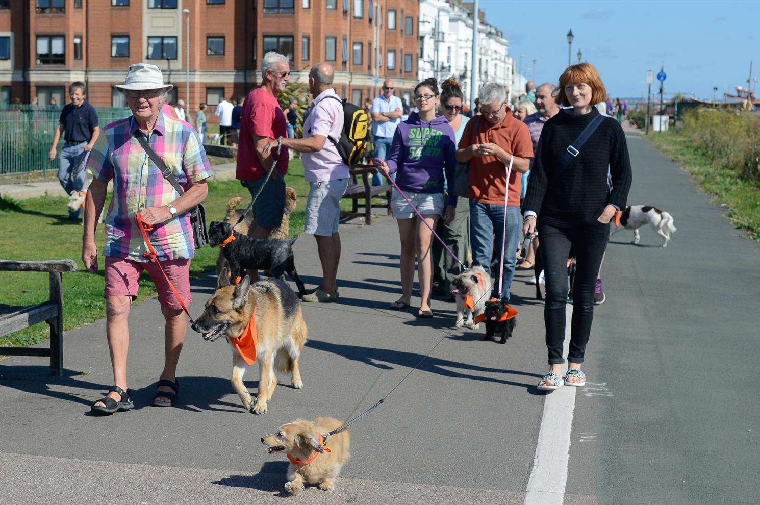 Dog walkers who had protested against some of the proposed new orders