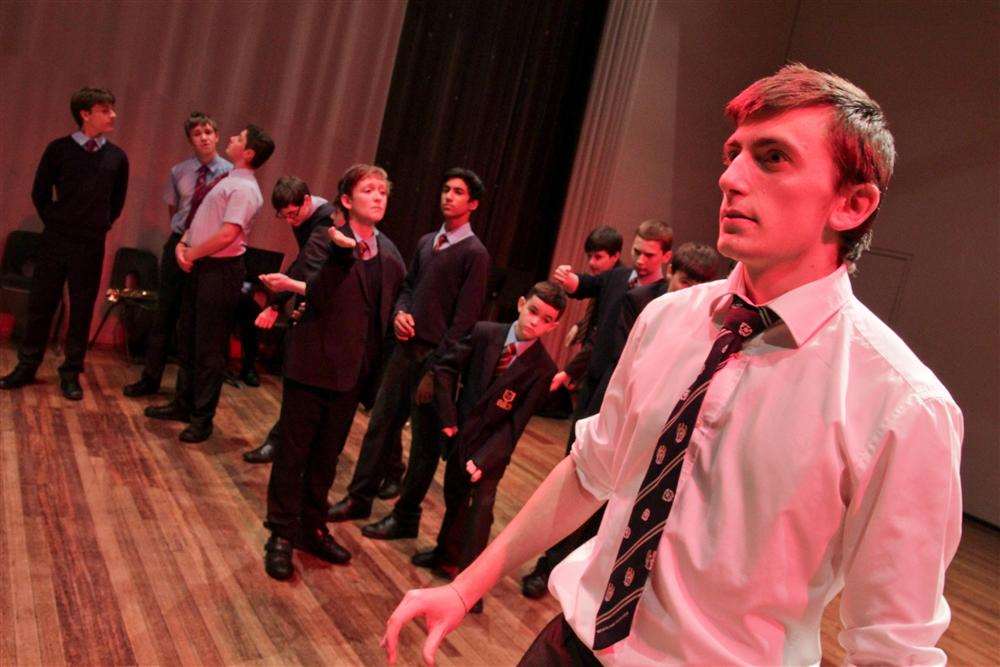 Dartford Grammar School's performance of Hamlet. Picture by Jason Bonner