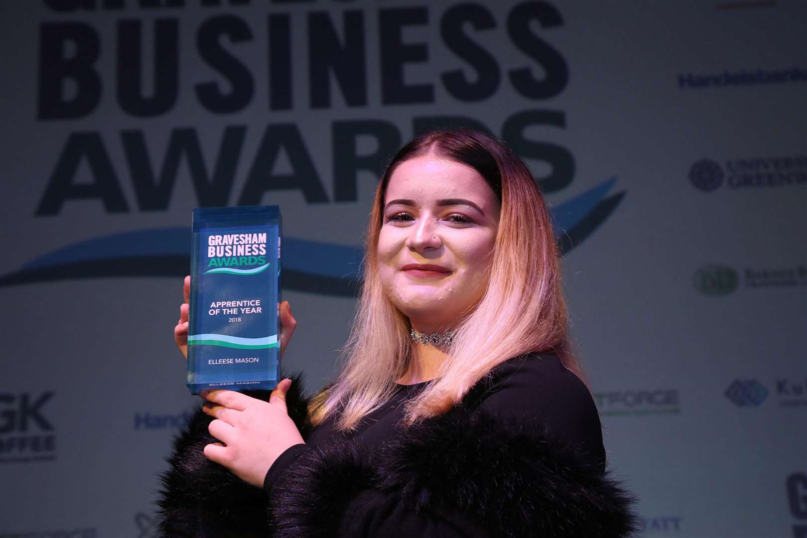Apprentice of the Year Elleese Mason of Orange Property Services