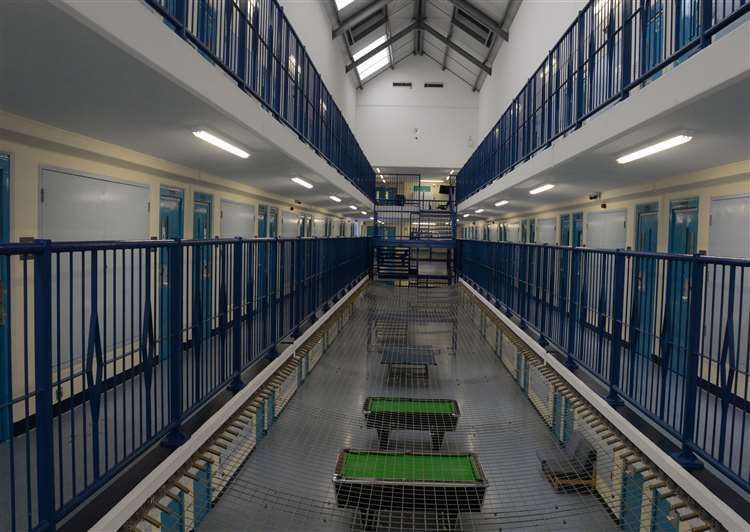 HMP Swaleside in Brabazon Road, Eastchurch. Picture: Chris Davey