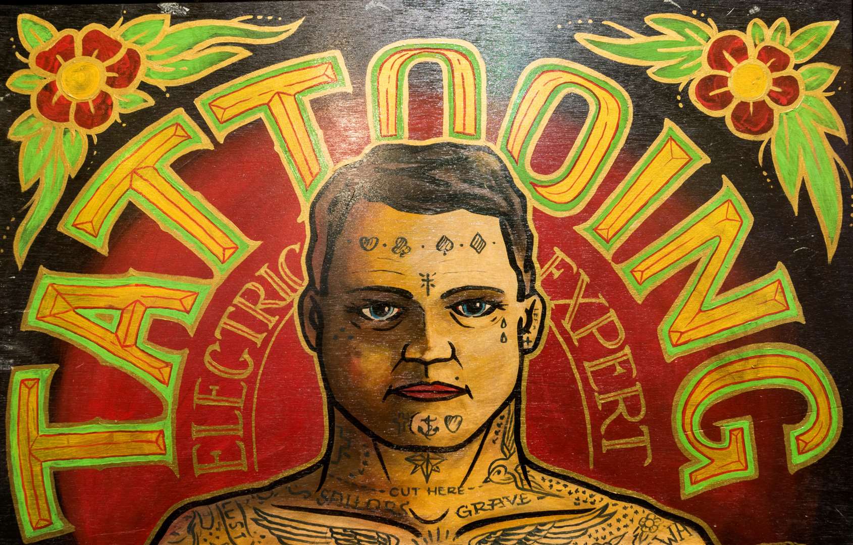 Tattoos were once the preserve of the likes of Popeye – now they’re a statement by the masses. Picture: Paul Abbitt
