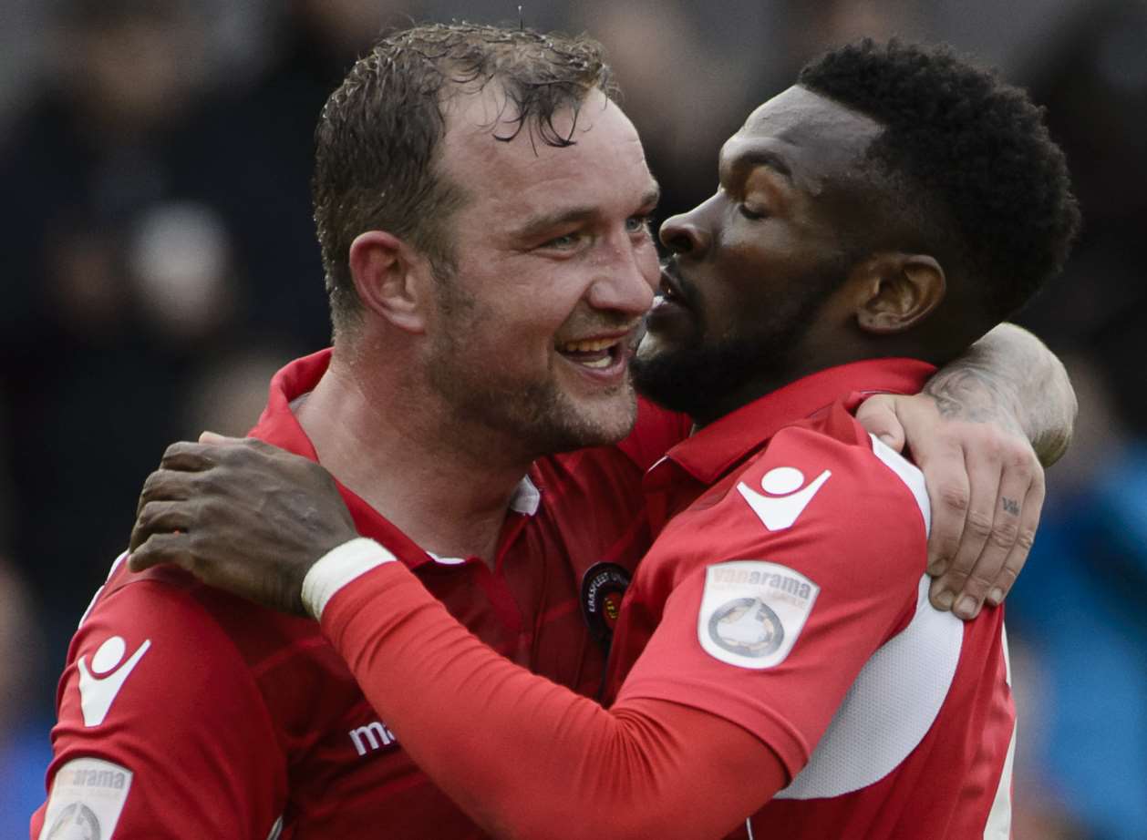 Danny Kedwell wants to spend the rest of his career at Ebbsfleet Picture: Andy Payton