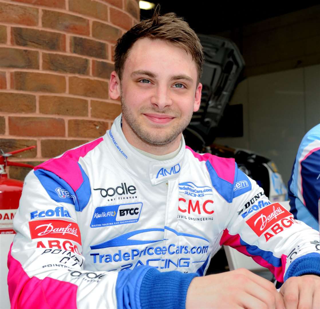 Goudhurst's Jake Hill has impressed in BTCC testing Picture: Simon Hildrew