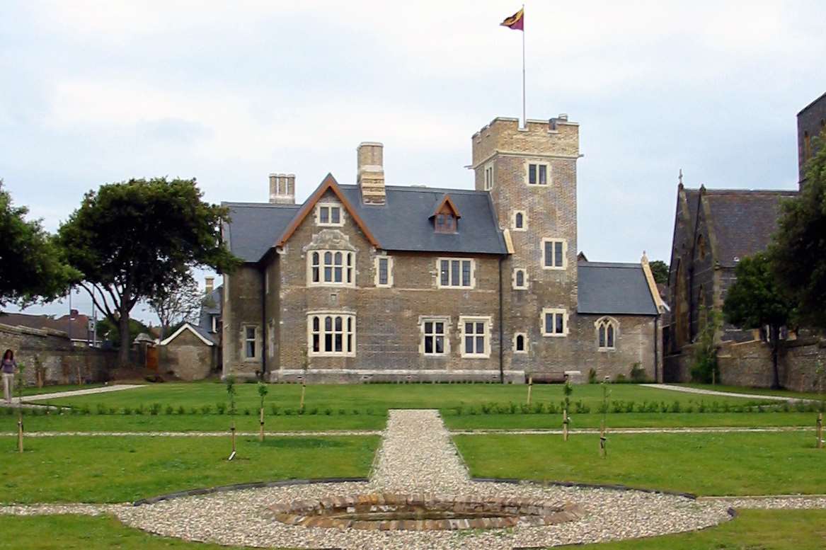 The restored home of the Pugin family at The Grange, Ramsgate