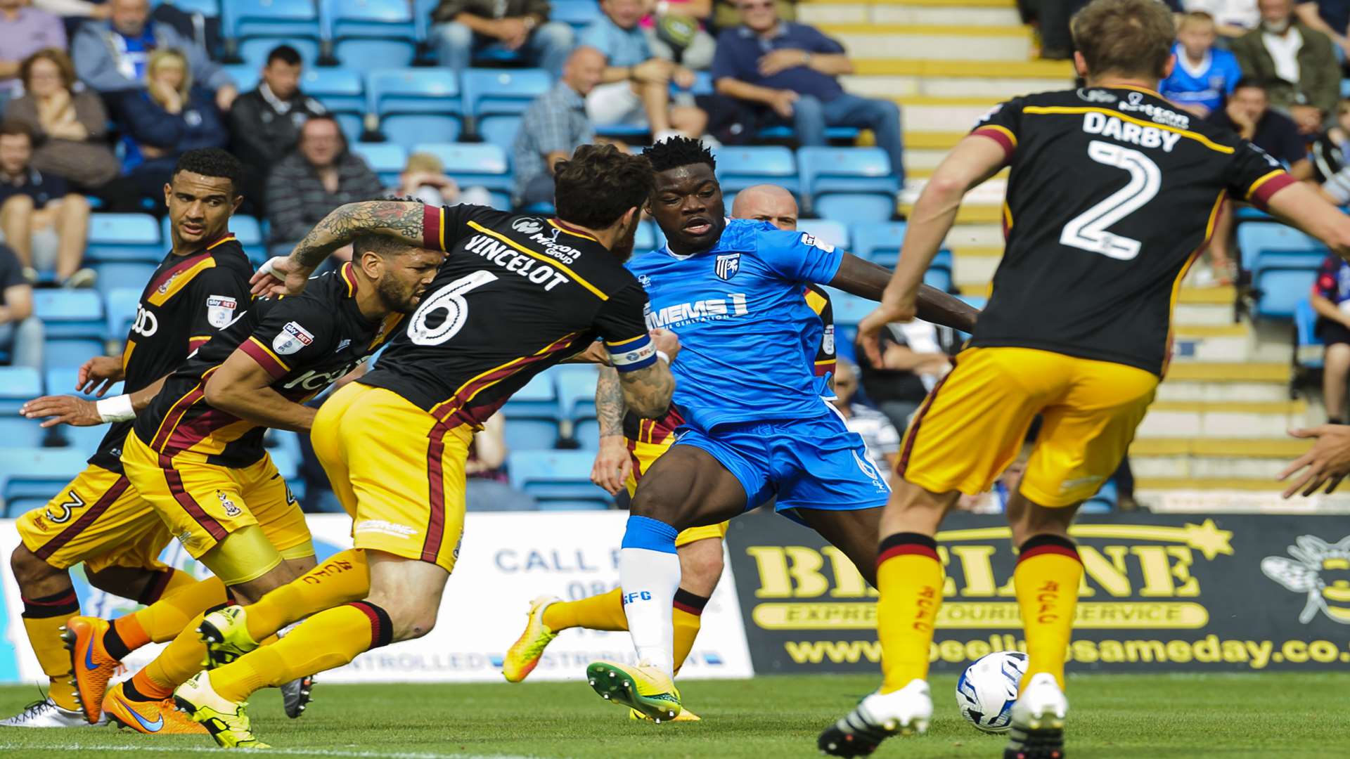 Deji Oshilaja is relaxed over Gills' failure to keep a clean sheet this season Picture: Andy Payton