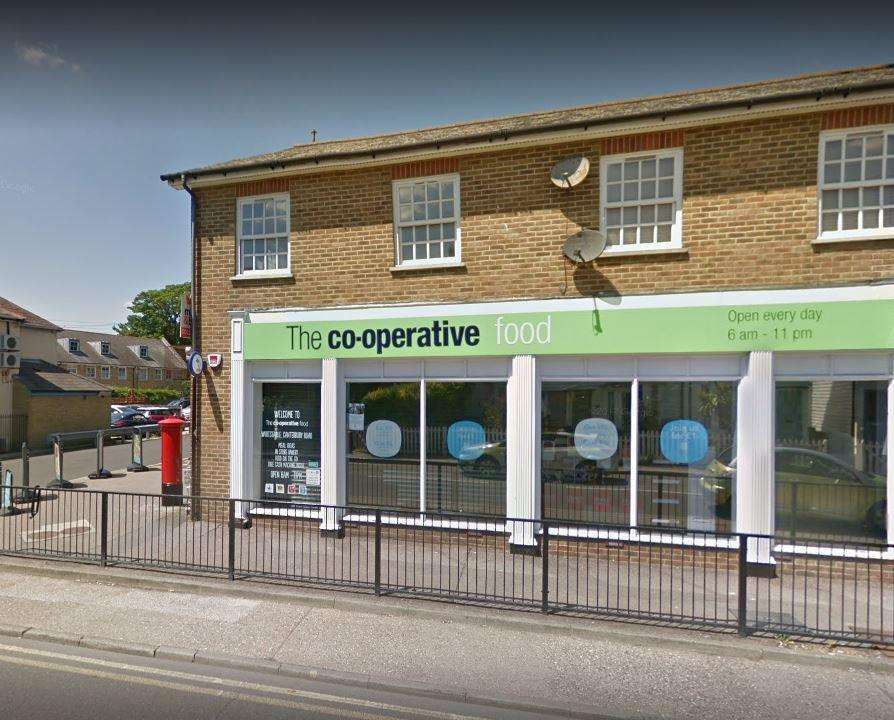 Co-op in Canterbury Road, Whitstable