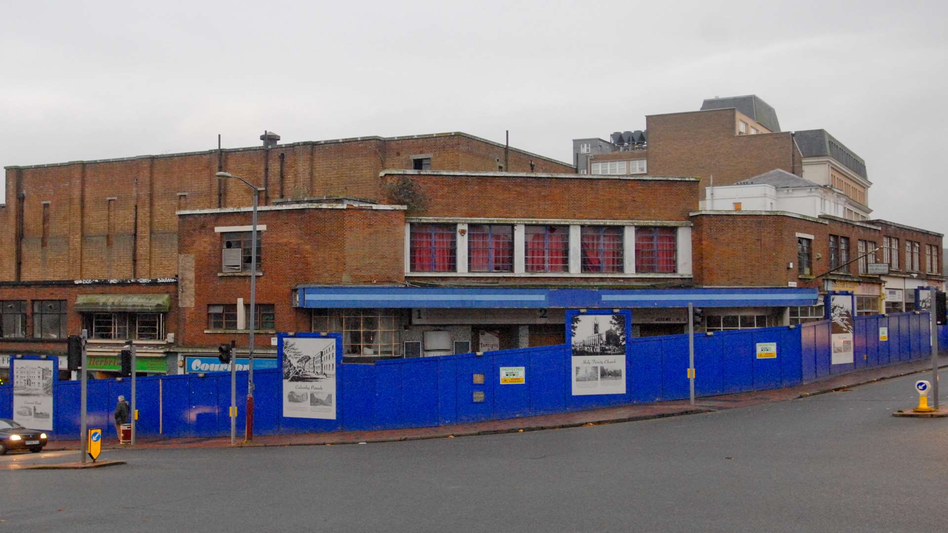 The former ABC Cinema became a 'grot spot' of the town before the building was demolished