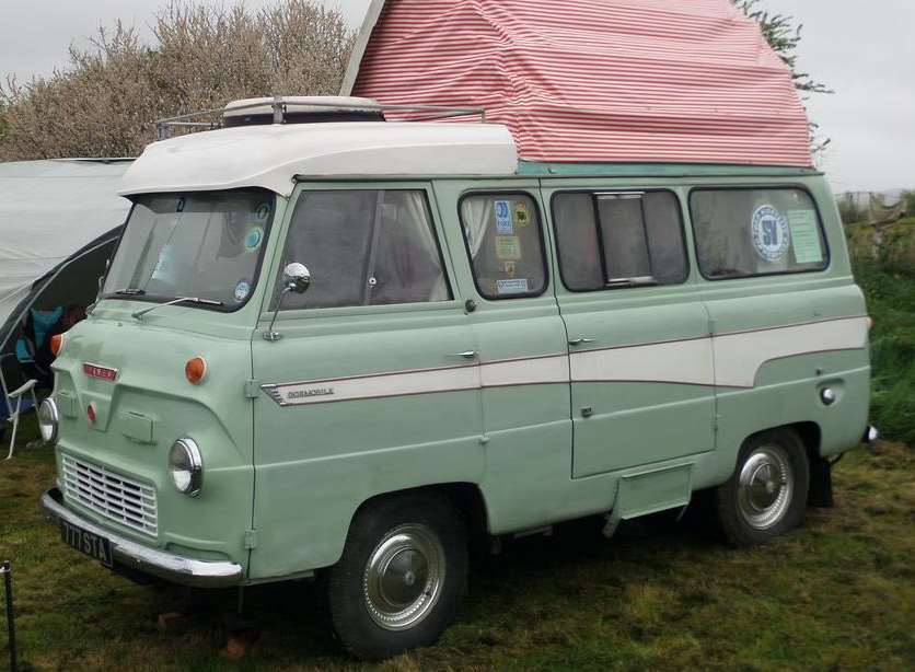 The vintage camper van was stolen from Ditton