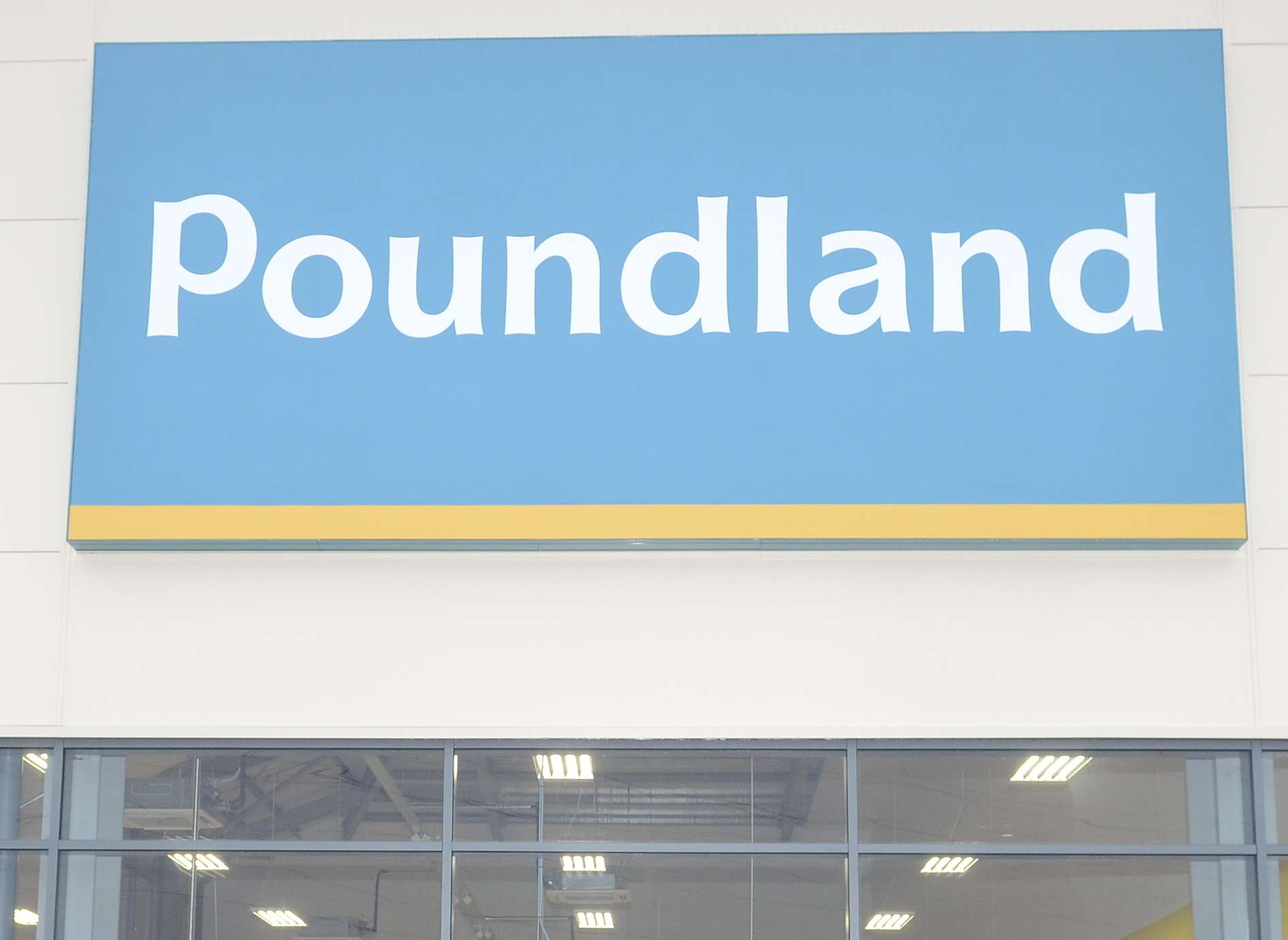 Poundland. Library image