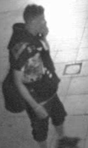 Officers have released this CCTV image following an alleged robbery in Canterbury