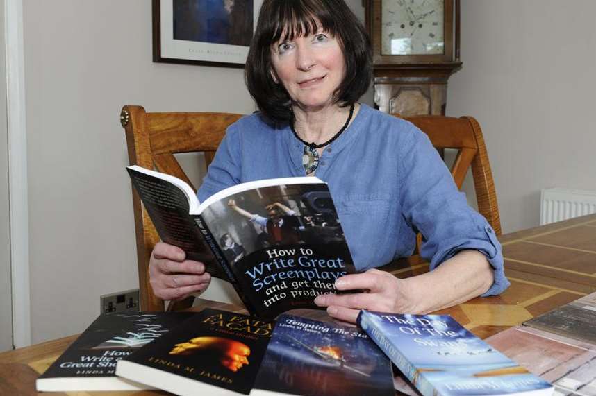 Novelist Linda James is moving house for the 47th time