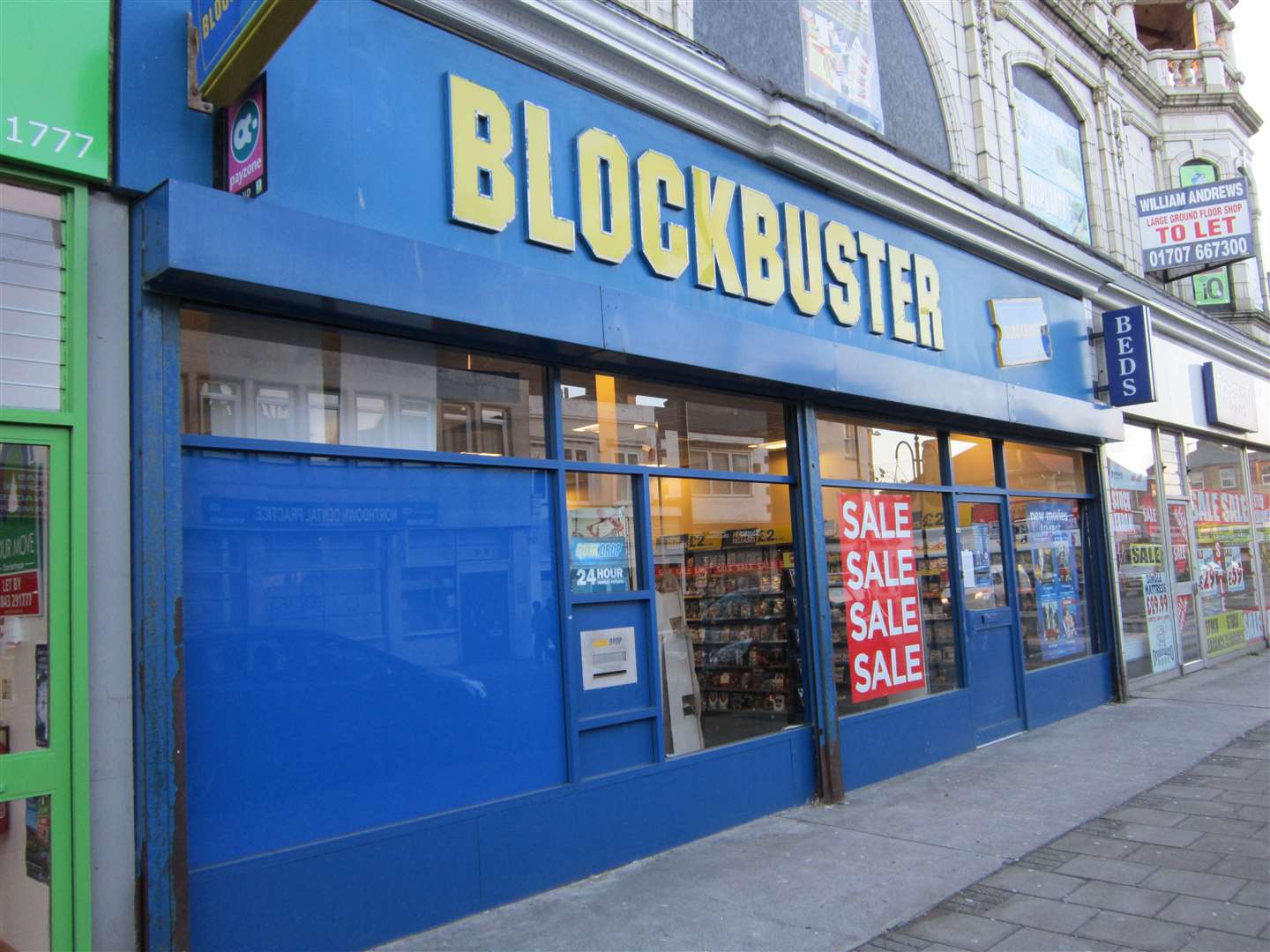The Margate Blockbuster photographed in 2013