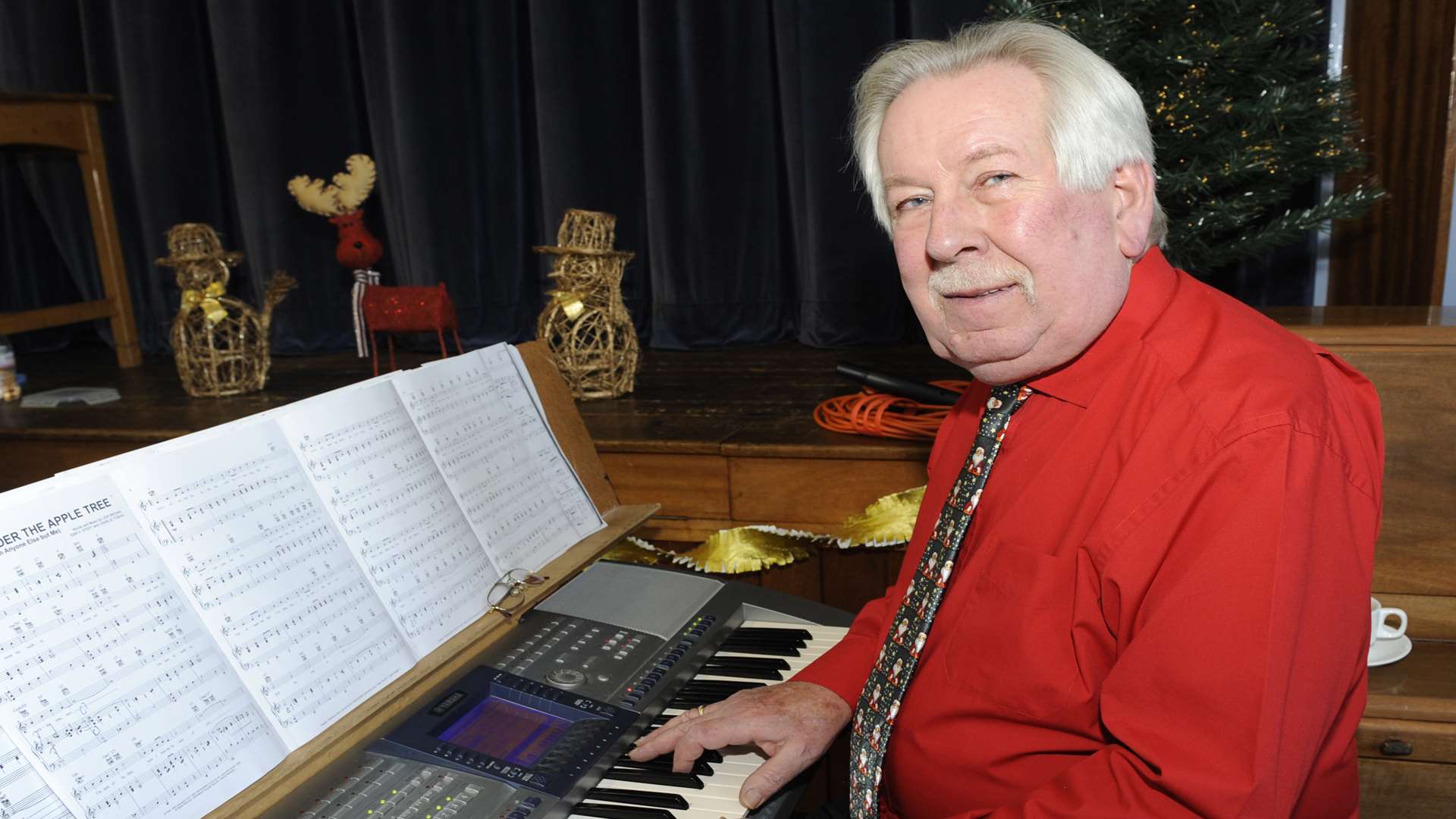 The late Keith Tutthill, organist at Dover's Beacon Church.