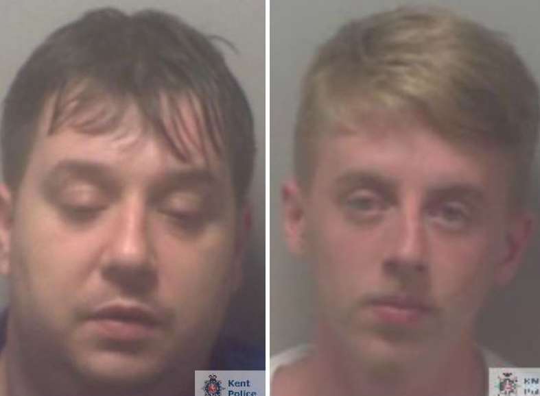 Ricky Hagger and James Packham. Picture: Kent Police