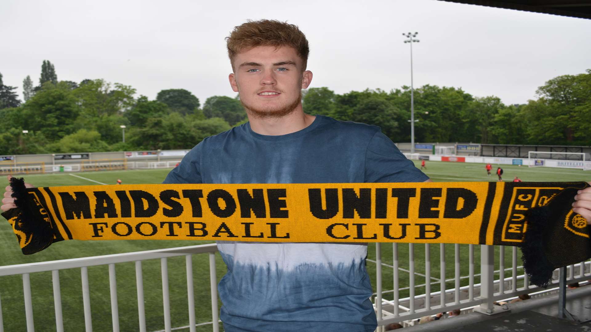 Bobby-Joe Taylor, one of three new signings made by Maidstone