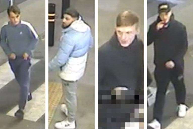 Police believe these men can help with their inquiry into an aggravated burglary in Chatham