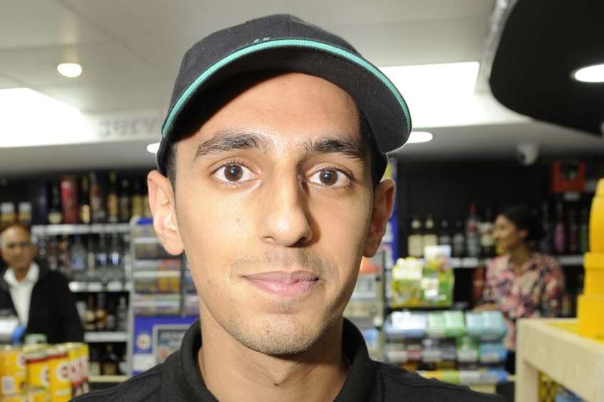 Owner of the store Sandeep Baines