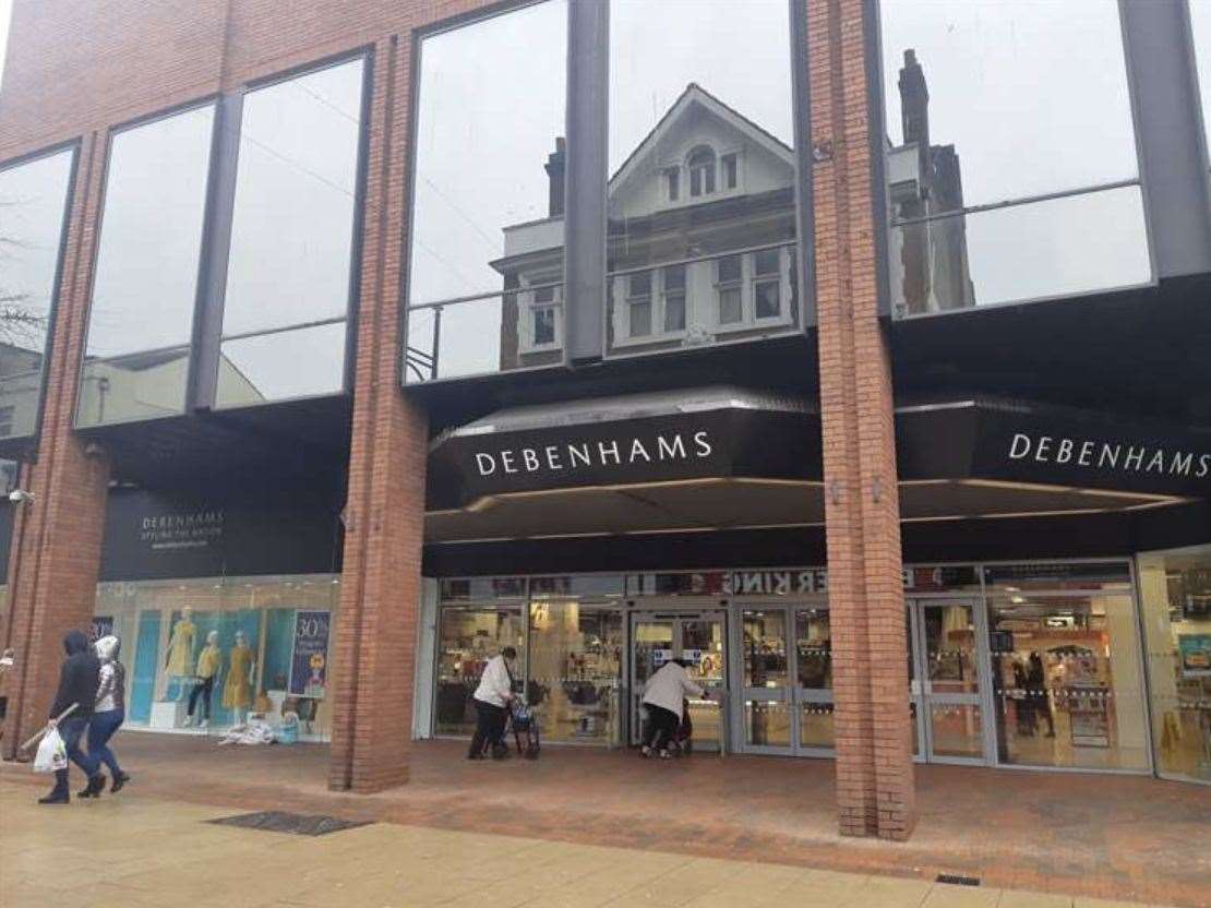 Debenhams in Chatham