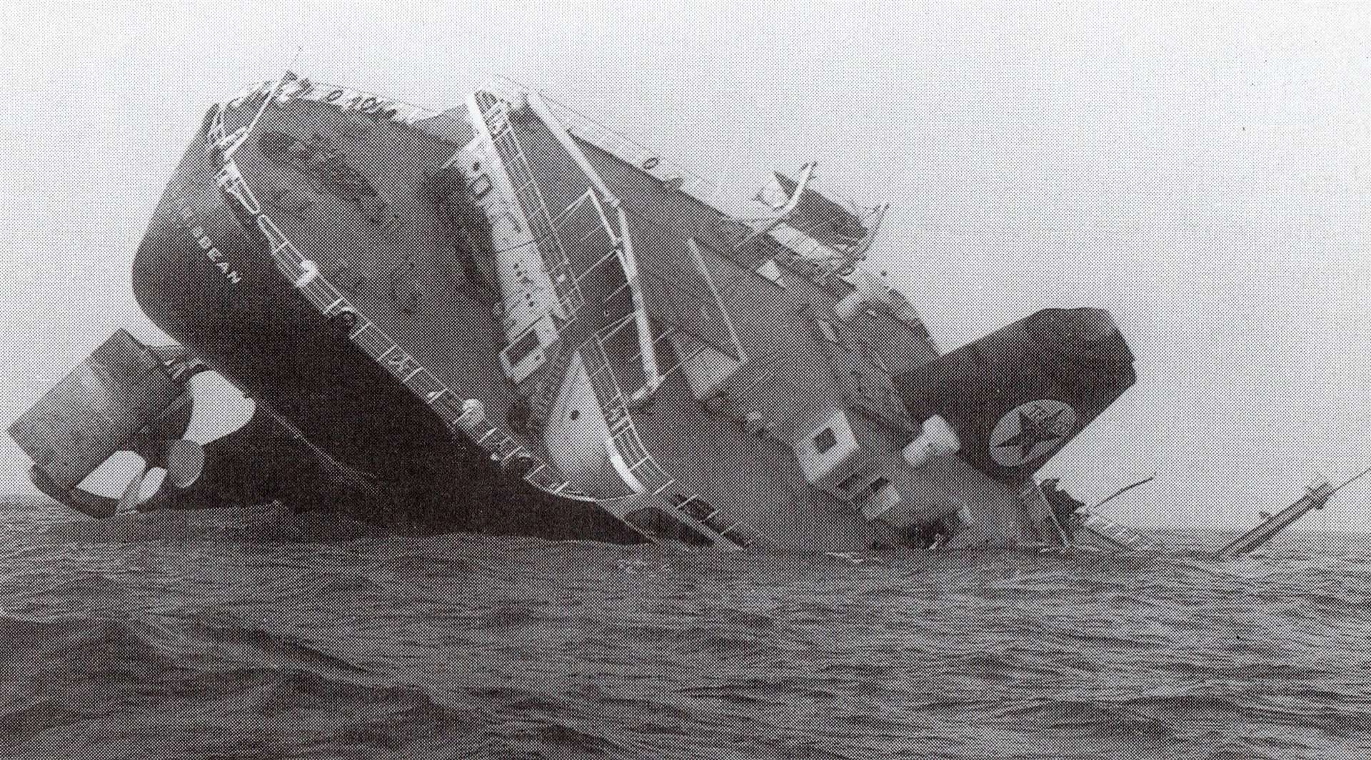 The Texico Caribbean sank after being in collision with the Paracas in 1971